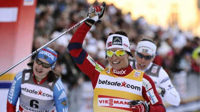 Марит Бьорген спечели спринта в Стокхолм