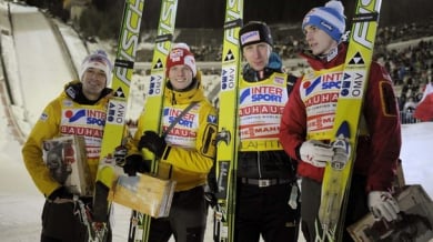 Австрия спечели отборното състезание по ски-полети