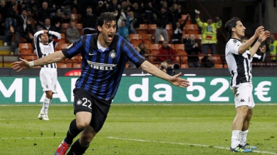 Диего Милито донесе обрата на Интер срещу Сиена