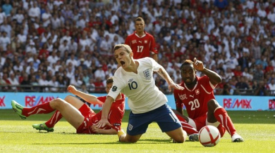 Англия без Уилшър на Евро 2012