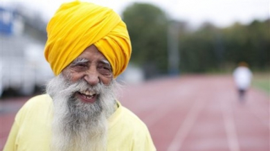 101-годишен индиец се пуска на маратона в Лондон