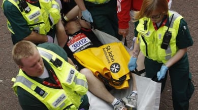 Смъртен случай на маратона в Лондон