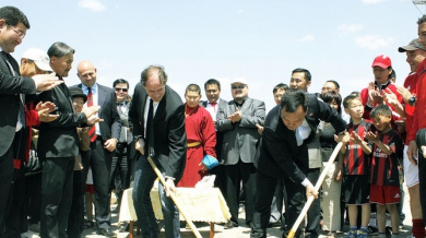 Строят стадион “Франко Барези” в Монголия