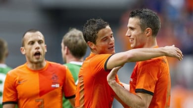 Холандия се развихри и вкара 6 гола преди Евро 2012