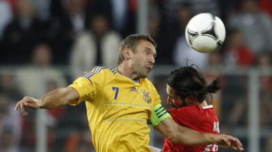 Украинските национали натровени преди мача с Турция