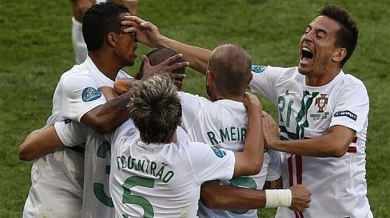 Португалия с геройска първа победа на Евро 2012 - ВИДЕО
