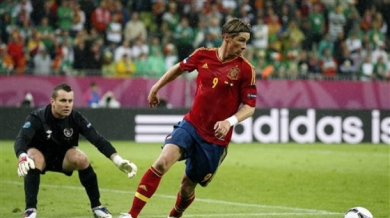 Испания - Ейре 4:0, мачът по минути