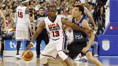 Баскетболистите на САЩ победиха Аржентина в контрола