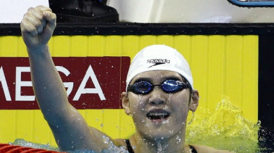 Дебютантка от Китай счупи световен рекорд в плуването