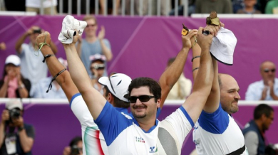 Италия със злато в отборната стрелба с лък