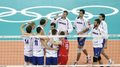 Волейболистите на Сърбия сразиха Тунис