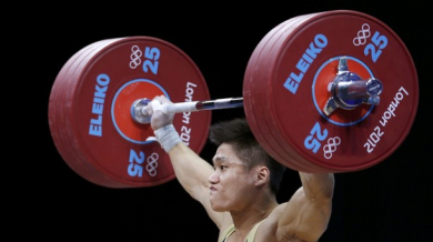 Китайска доминация и световни рекорди в щангите до 77 кг
