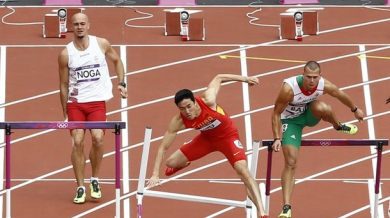 Шампионът от Атина 2004 отпадна в сериите на 110 м с препятствия