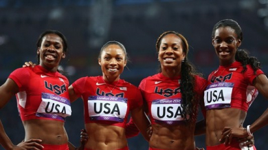 САЩ спечели в щафетата на 4x400 метра при жените