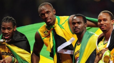 Болт с поредно шоу, световен рекорд за Ямайка в щафетата
