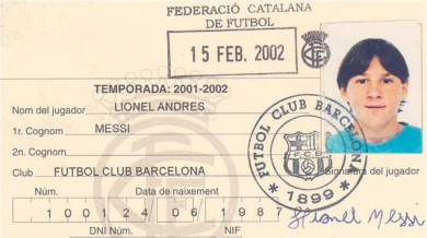 Преди 12 години Меси пристигна в Барселона
