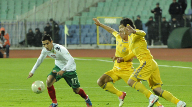 България - Украйна 0:1, контролата по минути