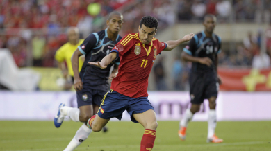 Испания с изненадващ голмайстор за 2012 година