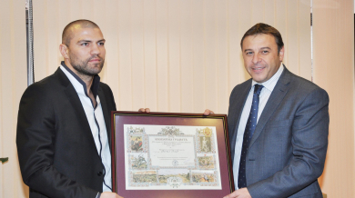 Тервел Пулев боксьор №1 на България за 2012 година