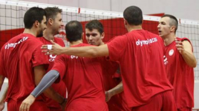 Боян Йорданов и Олимпиакос на 1/16-финал срещу „Левски Волей&quot;