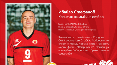Волейболният ЦСКА представя играчите