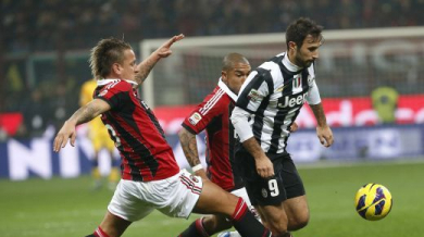 Ювентус изхвърли Милан от Купата на Италия