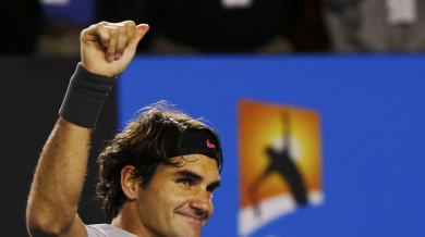 Федерер стигна четвъртфиналите  в Мелбърн
