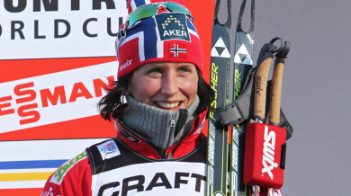Марит Бьорген с рекорд в ските