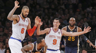 Ню Йорк Никс сгази Юта в НБА