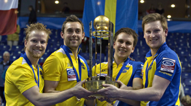 Швеция с шеста световна титла по кърлинг