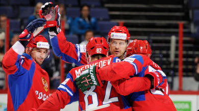 Русия гази на Световното по хокей на лед