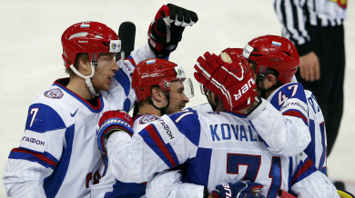 Победи за Русия и САЩ на Световното по хокей на лед