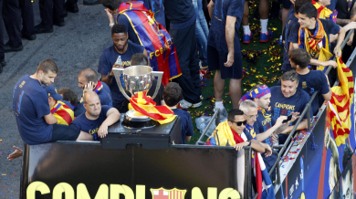 Над половин милион празнуват с Барселона – ВИДЕО