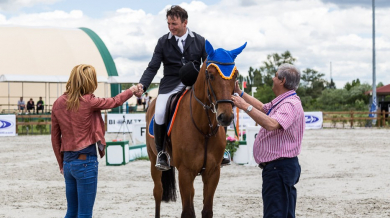 Грък спечели приза на БОК на турнира по конен спорт в София