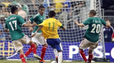 Мексико с предимство пред Бразилия за Купата на Конфедерациите