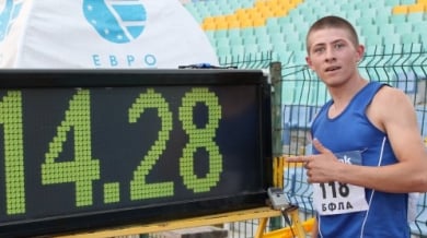 Красимир Стойчев с рекорд и покрит норматив за Европейското 