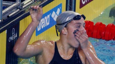 Испанка счупи рекорд в плуването