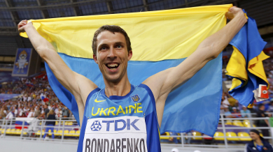 Украинец с неуспешна атака на световния рекорд на висок скок