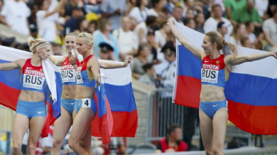 Рускините спечелиха световната титла на 4 по 400 метра