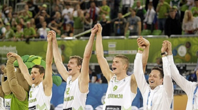 Словения зае пето място на Евробаскет 2013