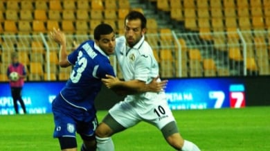 Гол от дузпа в 90-ата минута спаси Черноморец срещу Славия