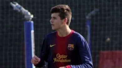 Синът на Тито Виланова стигна до първия отбор на Барселона