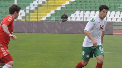 България - Русия 3:3, евроквалификацията при младежите по минути