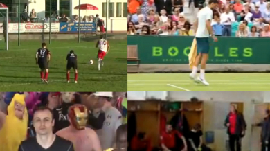 Най-забавните моменти в спорта през 2013 година (ВИДЕО)