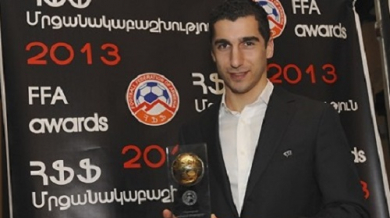 Мхитарян № 1 на Армения за 2013 г.