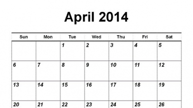 Събитията за април 2014 година