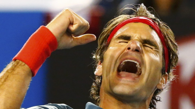 Федерер за 11-и пореден път на 1/2-финал в Мелбърн