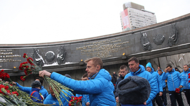 Зенит почете жертви от Великата Отечествена война
