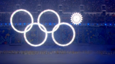Не светна един от олимпийските кръгове