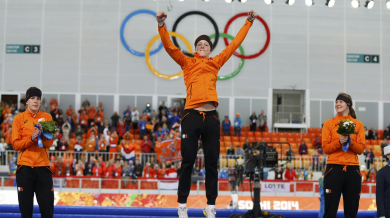 Холандия взе и трите медала на 1500 метра бързо пързаляне с кънки